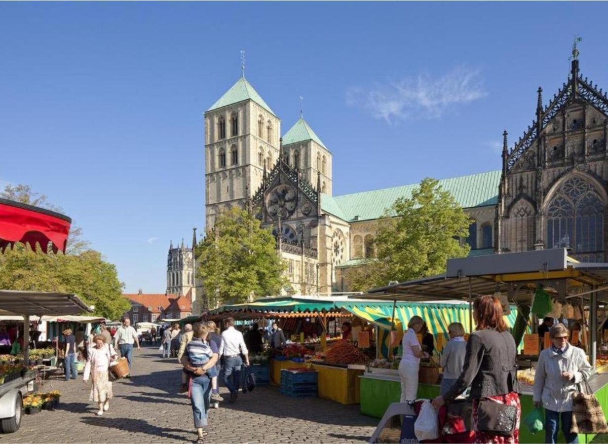 Schickes, Stilvolles Und Helles Apartment In Muenster Eksteriør billede